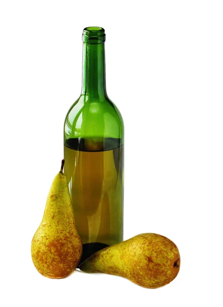 stock image Wine and pears