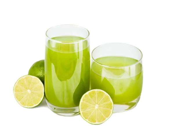 Juise and limes — Stock Photo, Image