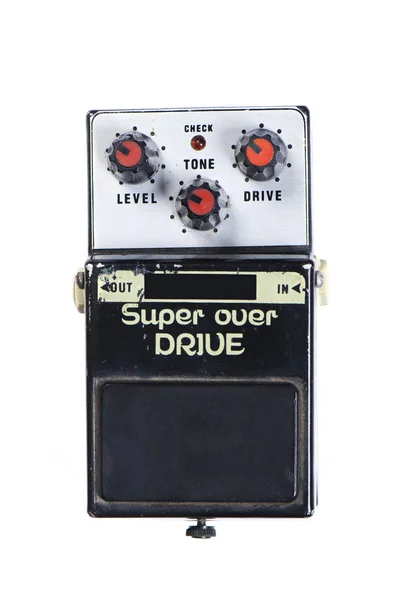 Super over drive efeito guitarra — Fotografia de Stock