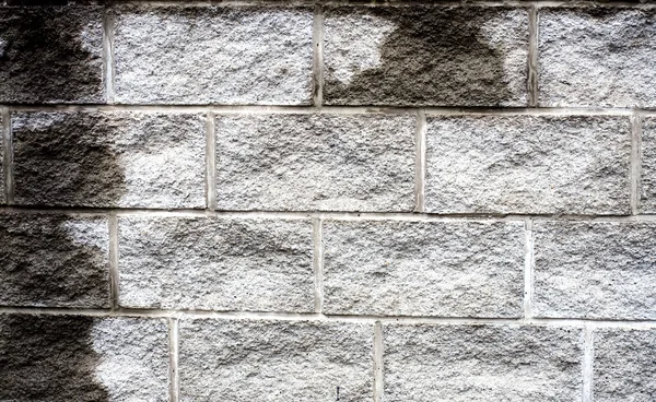 Grå brickwall — Stockfoto