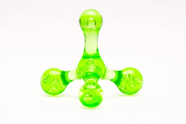 Groene abstracte figuur — Stockfoto