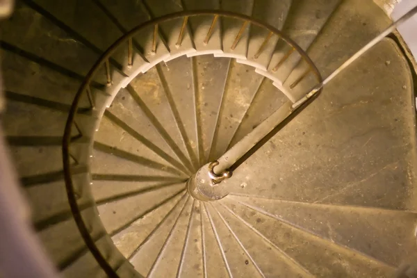 Escadas em espiral gótica Fotos De Bancos De Imagens Sem Royalties