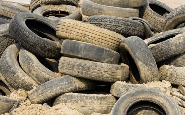 Pile of wheels clipart