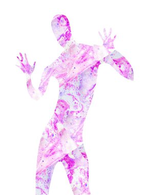 Disco man clipart