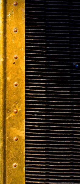 ゴールド li と産業金属 backfround — ストック写真