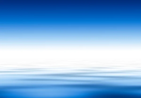 Вода и небо .... — стоковое фото