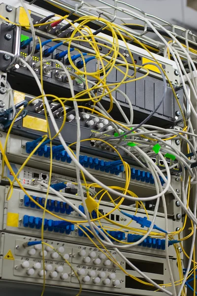 Fiber multiconnection — Stock Photo, Image