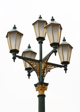 Old street lamp clipart