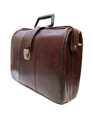 Old brown case clipart