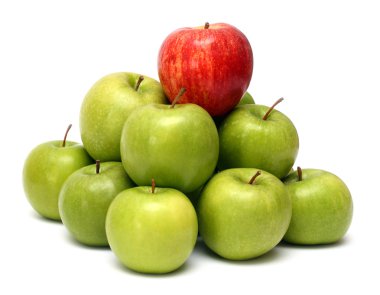 Domination concepts with apples clipart