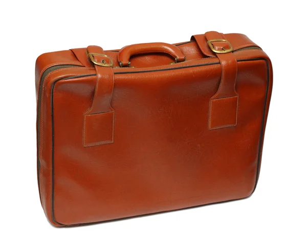 오래 된 갈색 가방 — 스톡 사진