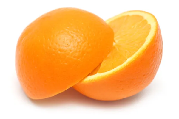 Frutas de laranja cortadas — Fotografia de Stock