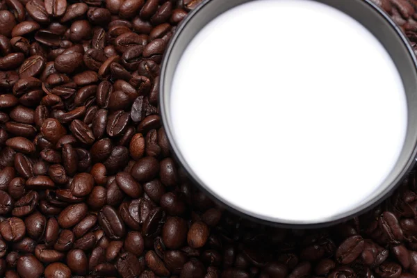 Cafea cu lapte — Fotografie, imagine de stoc