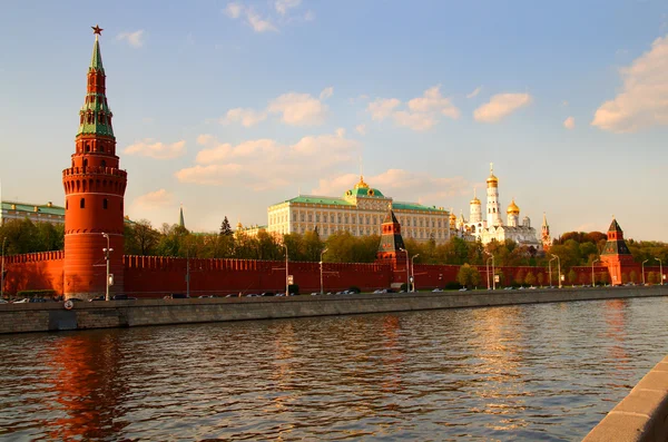 Vista de Moscou-rio no Kremlin — Fotografia de Stock