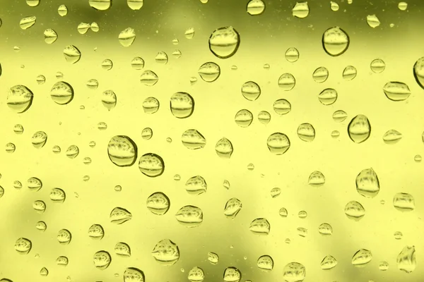 Picături de ploaie pe sticlă — Fotografie, imagine de stoc