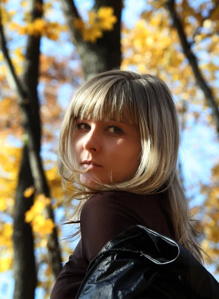 stock image Portrait of beautiful young girl