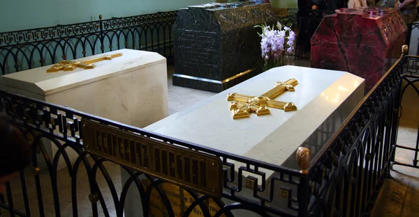 墓的俄国沙皇 — 图库照片