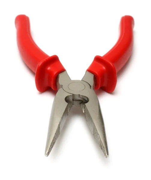 Pliers with red handles — Stock Photo, Image
