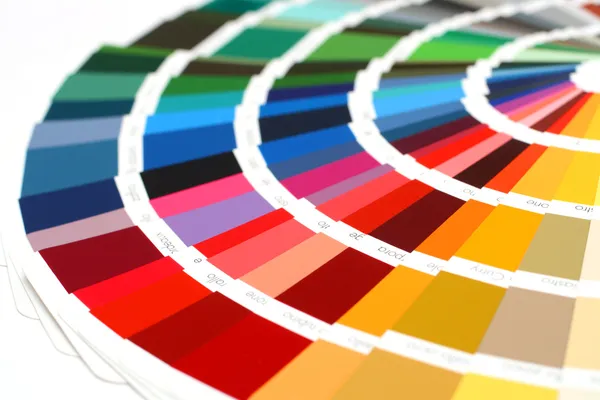 Catálogo de cores da amostra RAL — Fotografia de Stock