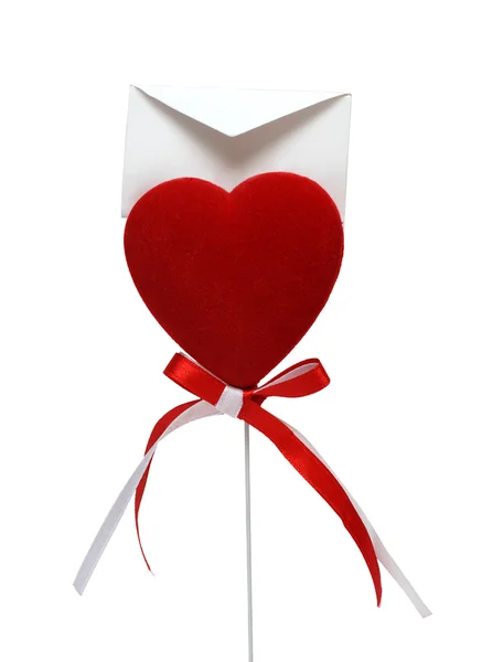 List miłosny na Walentynki — Zdjęcie stockowe