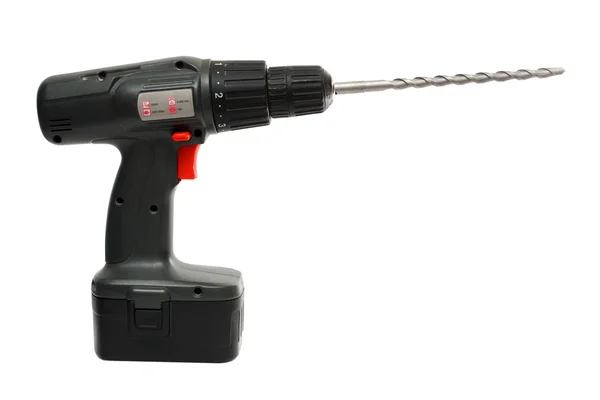 Electricity cordless drill — Stock Photo, Image