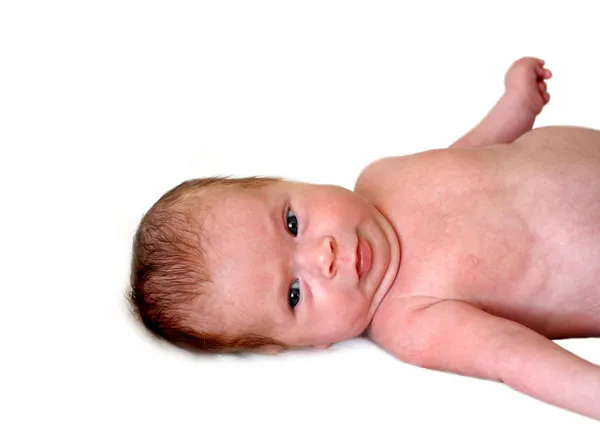 Nyfödda femaly baby — Stockfoto