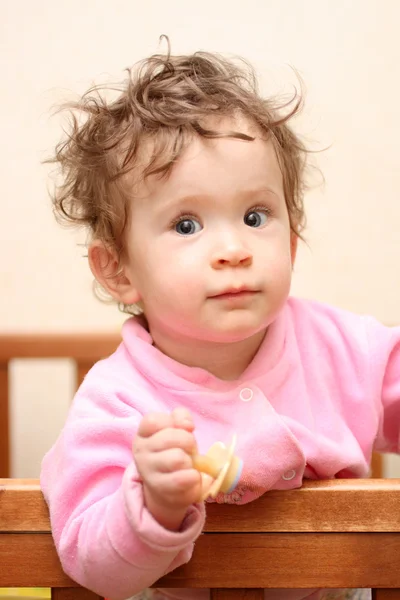 애처로운 아기 초상화 — 스톡 사진