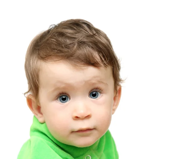 Bellezza piccolo bambino ritratto — Foto Stock