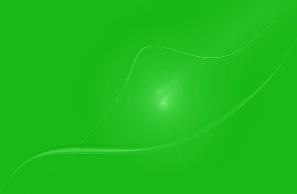 Fondo verde con líneas ondulantes — Foto de Stock