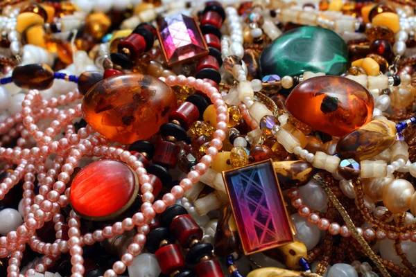 Smycken halsband och pärlor — Stockfoto