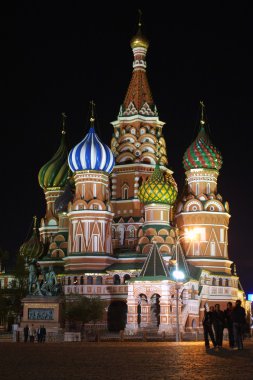 St.Basil's Cathedral in Moscow clipart