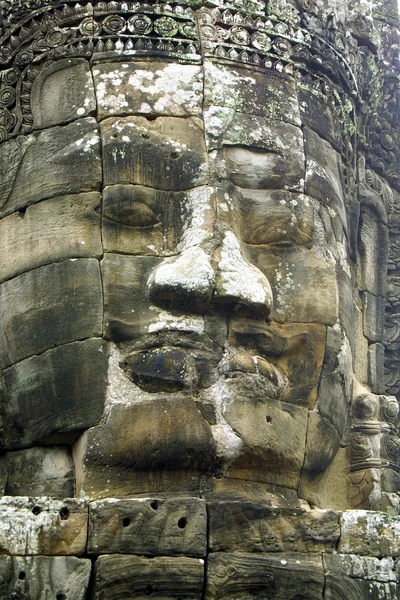 Tvář chrámu bayon — Stock fotografie