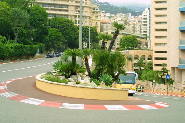 stock image Formula One hairpin