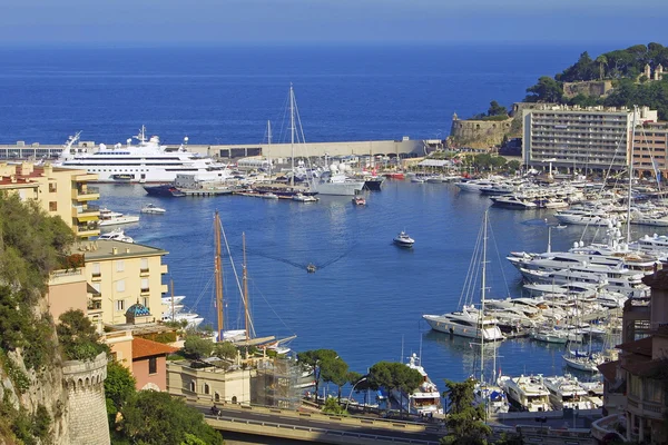 Porto marittimo di Monte-Carlo — Foto Stock
