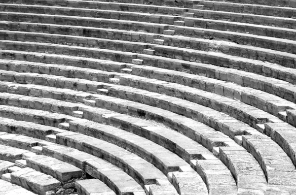 Fragment av antika grekiska teatern — Stockfoto