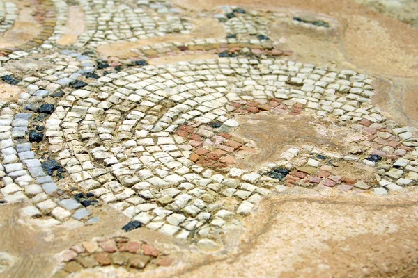 Fragment af gamle mosaik - Stock-foto