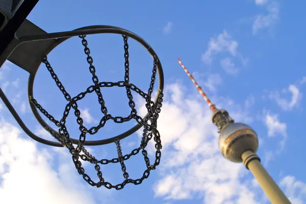 Berlin televizyon kulesi — Stok fotoğraf