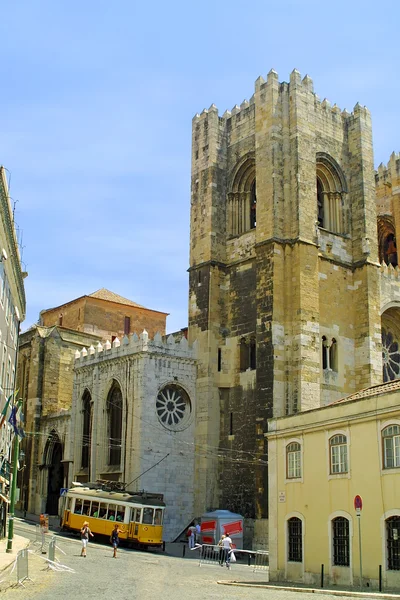 Лісабон собор — стокове фото