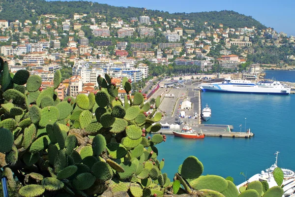 Panorama della città di Nizza — Foto Stock