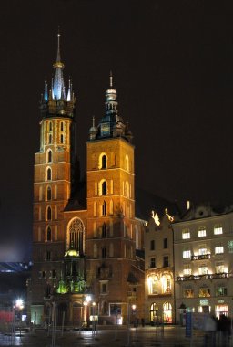 St. Mary's Basilica in Krakow clipart