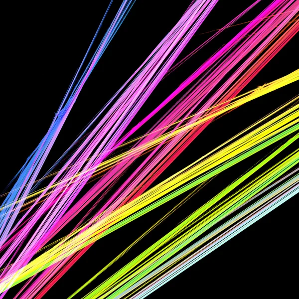Linhas de arco-íris abstratas — Fotografia de Stock