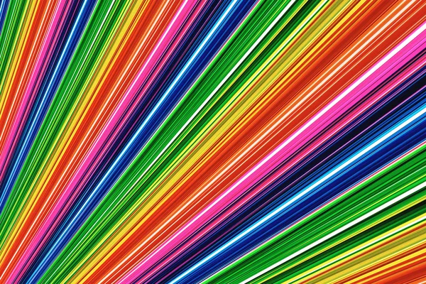 Linee astratte dell'arcobaleno — Foto Stock