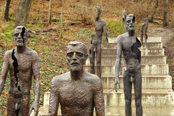 Komünizm anıt Prag kurbanları — Stok fotoğraf