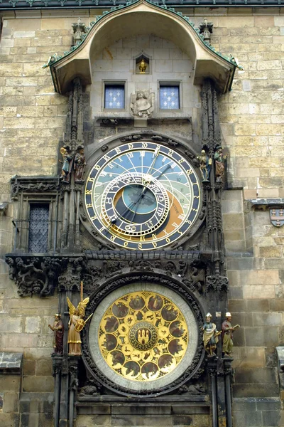 Astronomisk klocka i Prag — Stockfoto