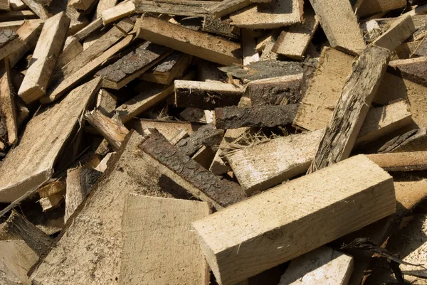 Firewood in haos — Stock Photo, Image