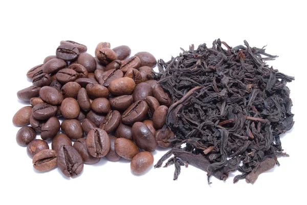 Coffee vs. Tea — Stock Photo, Image