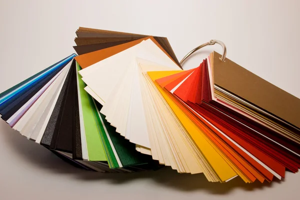Colored papers — Stock Photo, Image