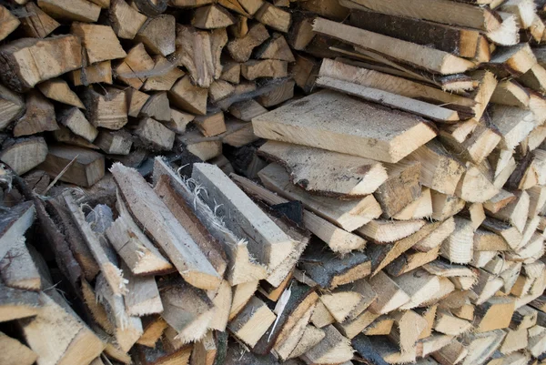 Gesägtes Holz — Stockfoto