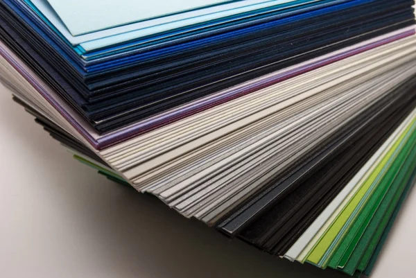 Colored paper Stock Image