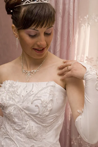 Noiva como uma princesa — Fotografia de Stock